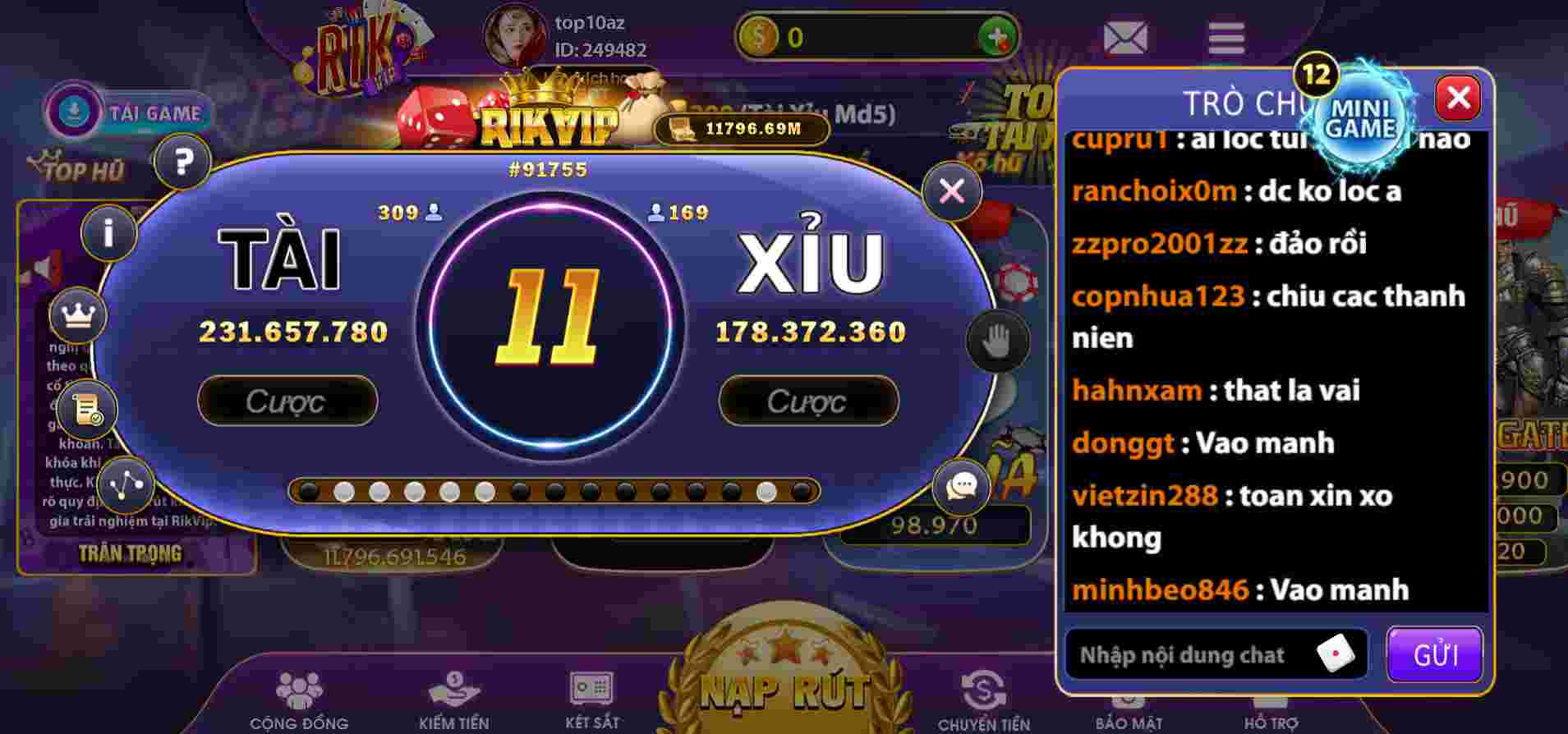 Hướng dẫn nạp và rút tiền game cấp Corona888 - Corona888